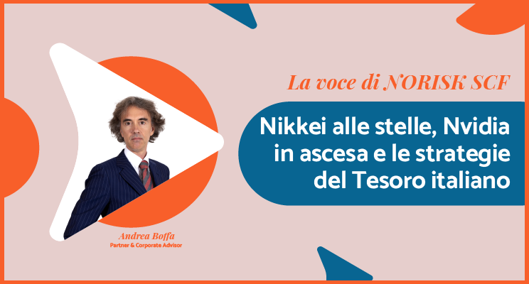 Articolo dedicato ad andamento di Nikkei, Nvidia e strategie del Tesoro italiano